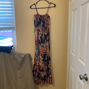 Tropical maxi dress